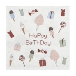 Bloomingville Servietter, , Bursdag Outlet