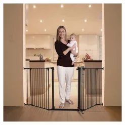 Dreambaby Sikkerhetsgrind, Adapta, , sort Discount