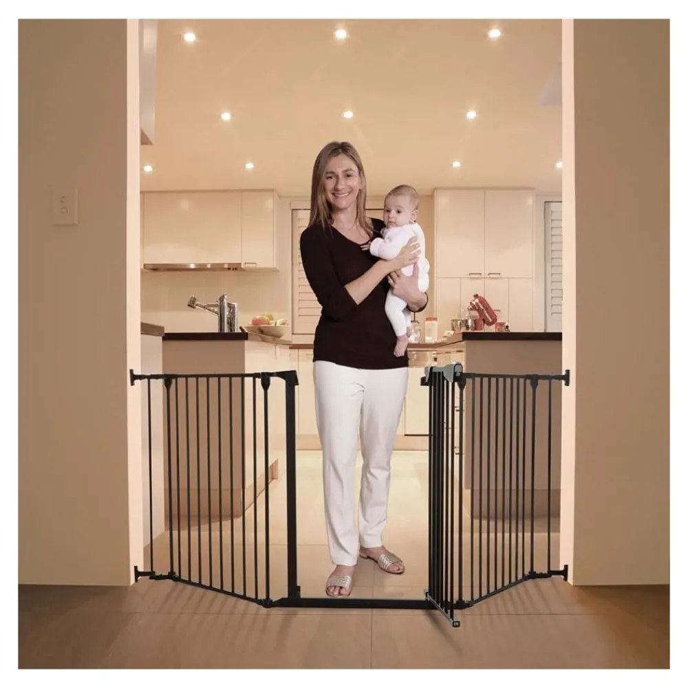 Dreambaby Sikkerhetsgrind, Adapta, , sort Discount