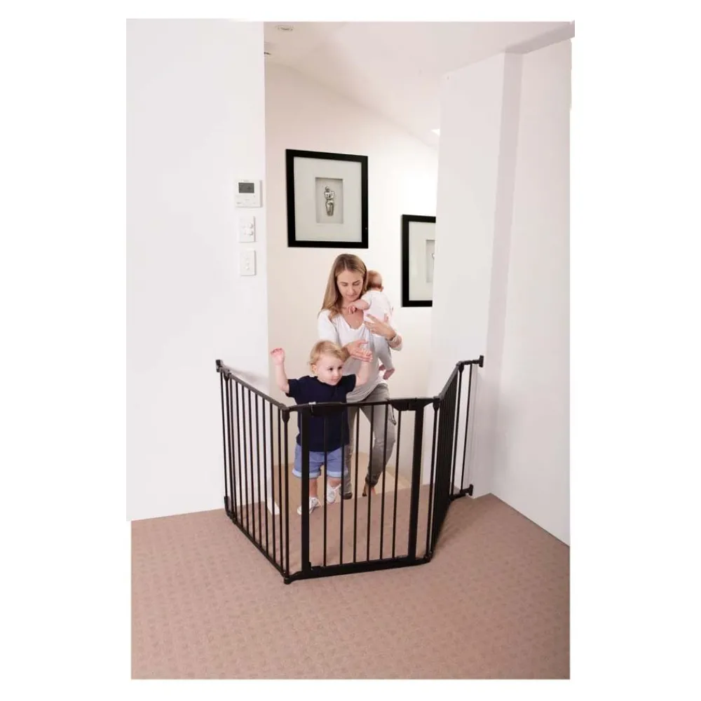 Dreambaby Sikkerhetsgrind, Adapta, , sort Discount