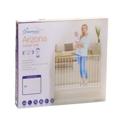 Dreambaby Sikkerhetsgrind, ARIZONA, , Hvit Outlet