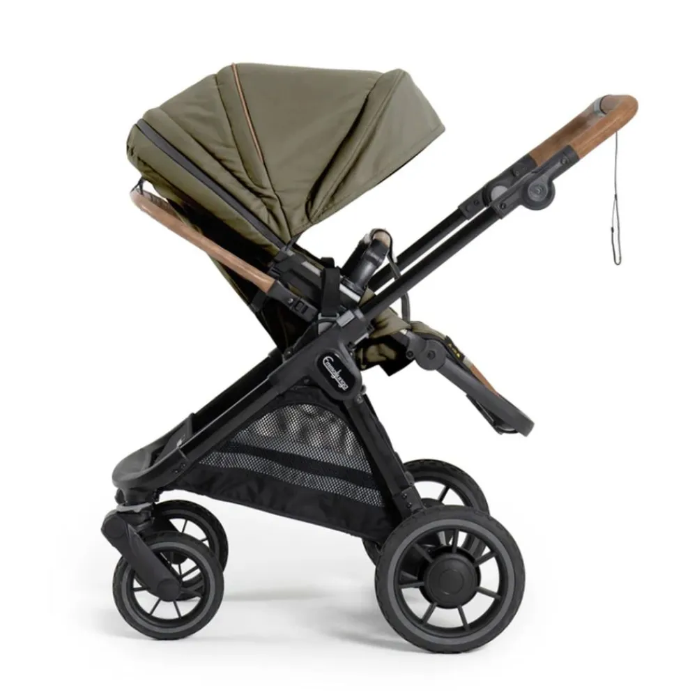 Emmaljunga Sittedel ERGO+, , Outdoor Olive (Black Frame) Clearance