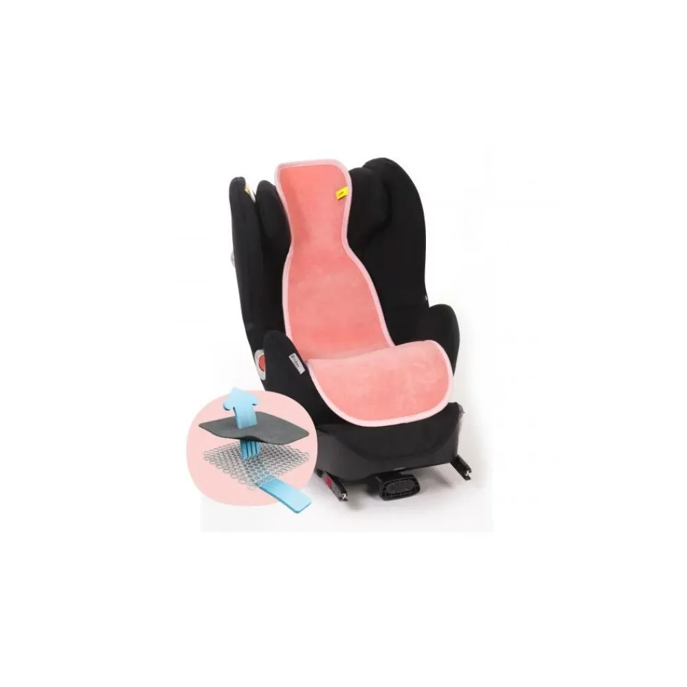 Sitteunderlag, Bilstol gr. 2/3, AeroMoov, Flamingo