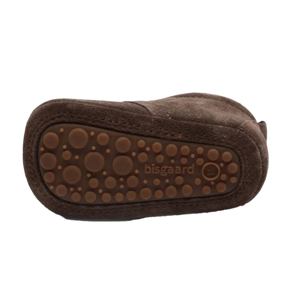 Bisgaard Skinntøfler, , Mørk Brun Sale