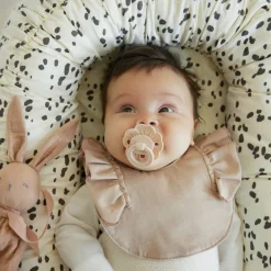 Elodie Smekke, , Drool Bib, Blushing Pink Discount