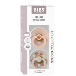 Bibs Smokk, , 2 Pk, Ladybug Latex Size 1, Blush Mix Best