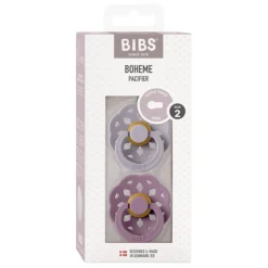 Bibs Smokk, , Boheme, Latex, Size 2, Fossil Grey/Mauve, 2pk Online