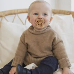 Bibs Smokk, , Boheme, Latex, Size 1, Woodchuck/Blush, 2pk Discount