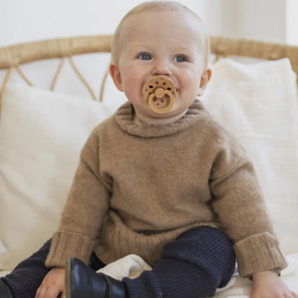 Bibs Smokk, , Boheme, Latex, Size 1, Woodchuck/Blush, 2pk Discount