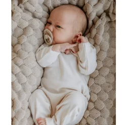 Bibs Smokk, , Boheme, Latex, Size 2, Vanilla/Peach, 2pk