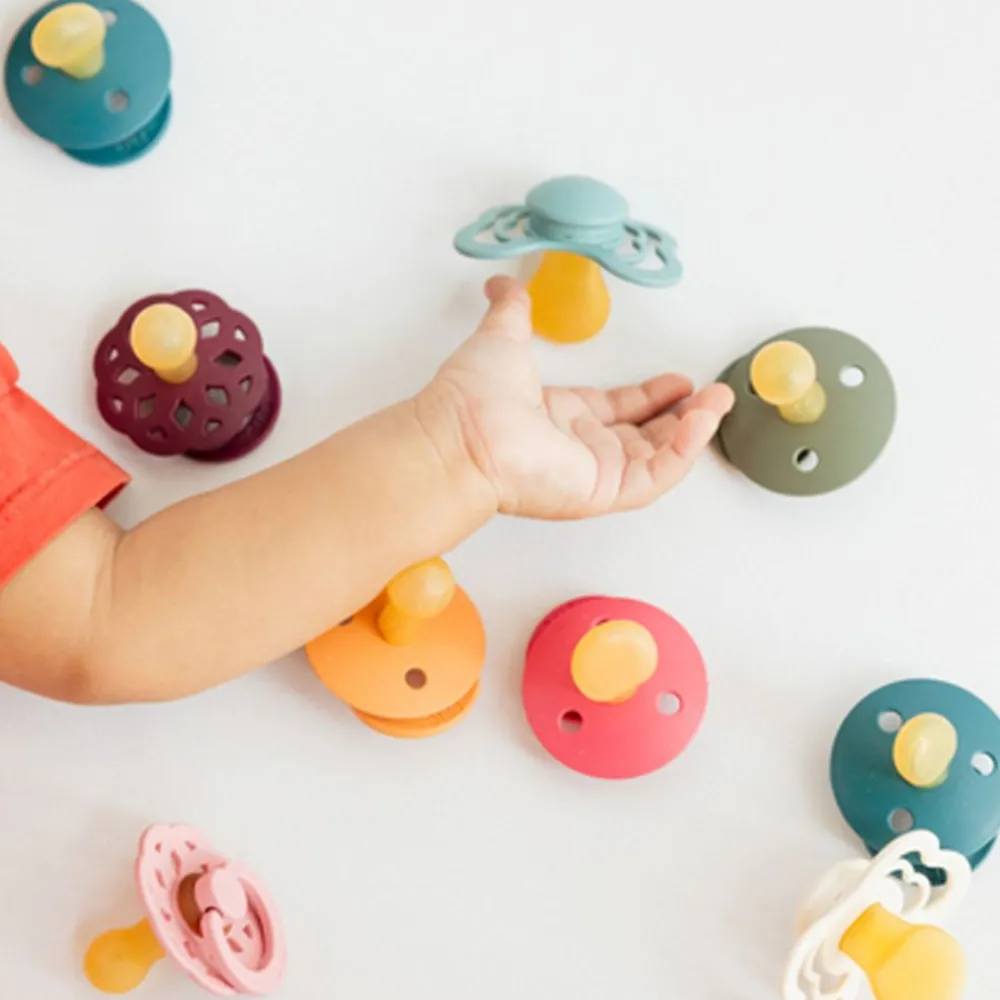 Bibs Smokk, , Latex, Size 2, Blush Glow/Vanilla Glow, 2pk Clearance