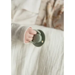 Bibs Smokk, , Latex, Size 2, Ivory/Sage, 2pk New