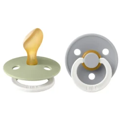 Bibs Smokk, , Latex, Size 2, Sage Glow/Cloud Glow, 2pk, Anatomical Discount