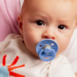 Bibs Smokk, , Latex, Size 2, Sky Blue Mix New