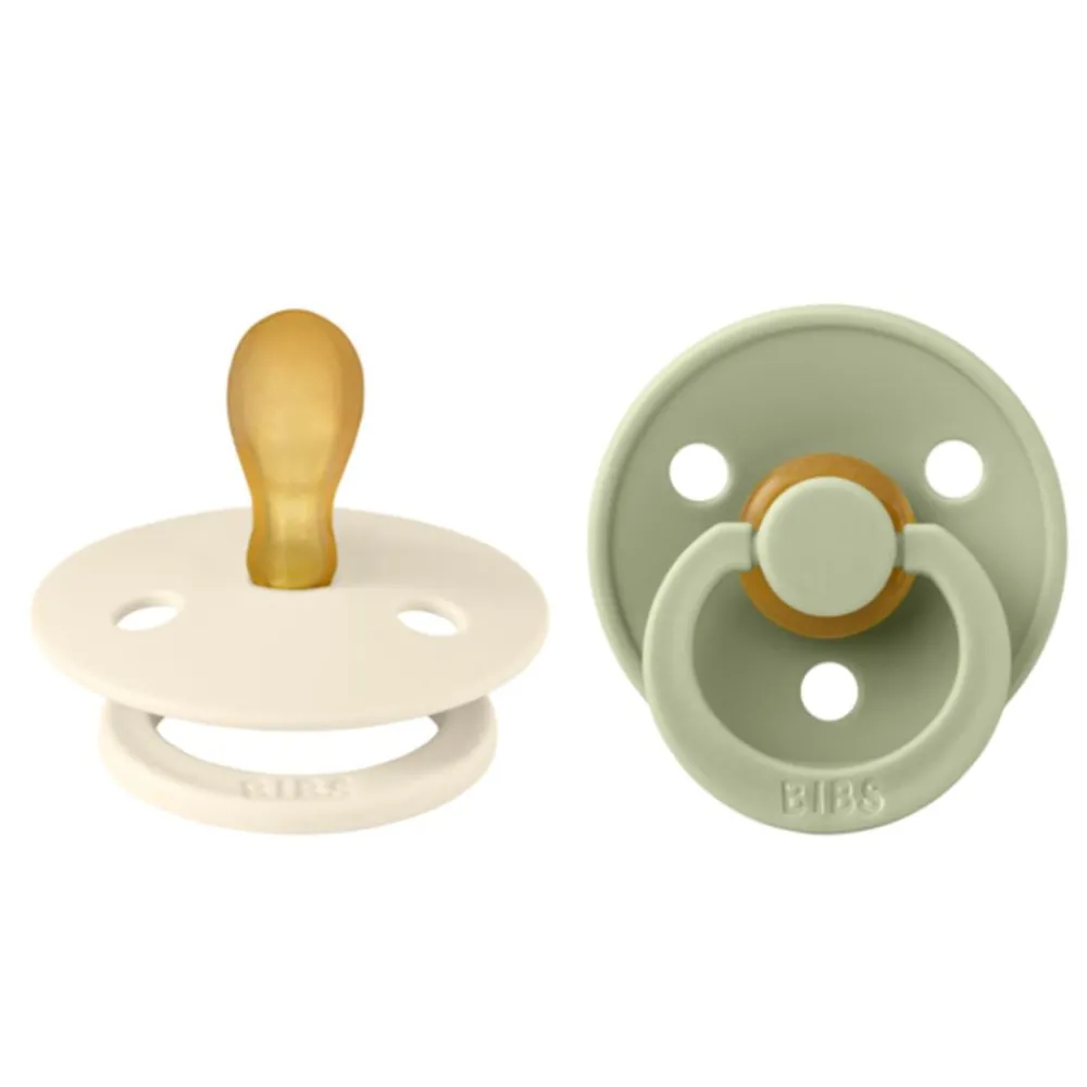 Bibs Smokk, , Latex, Size 2, Symmetrical, Ivory/Sage, 2pk Outlet