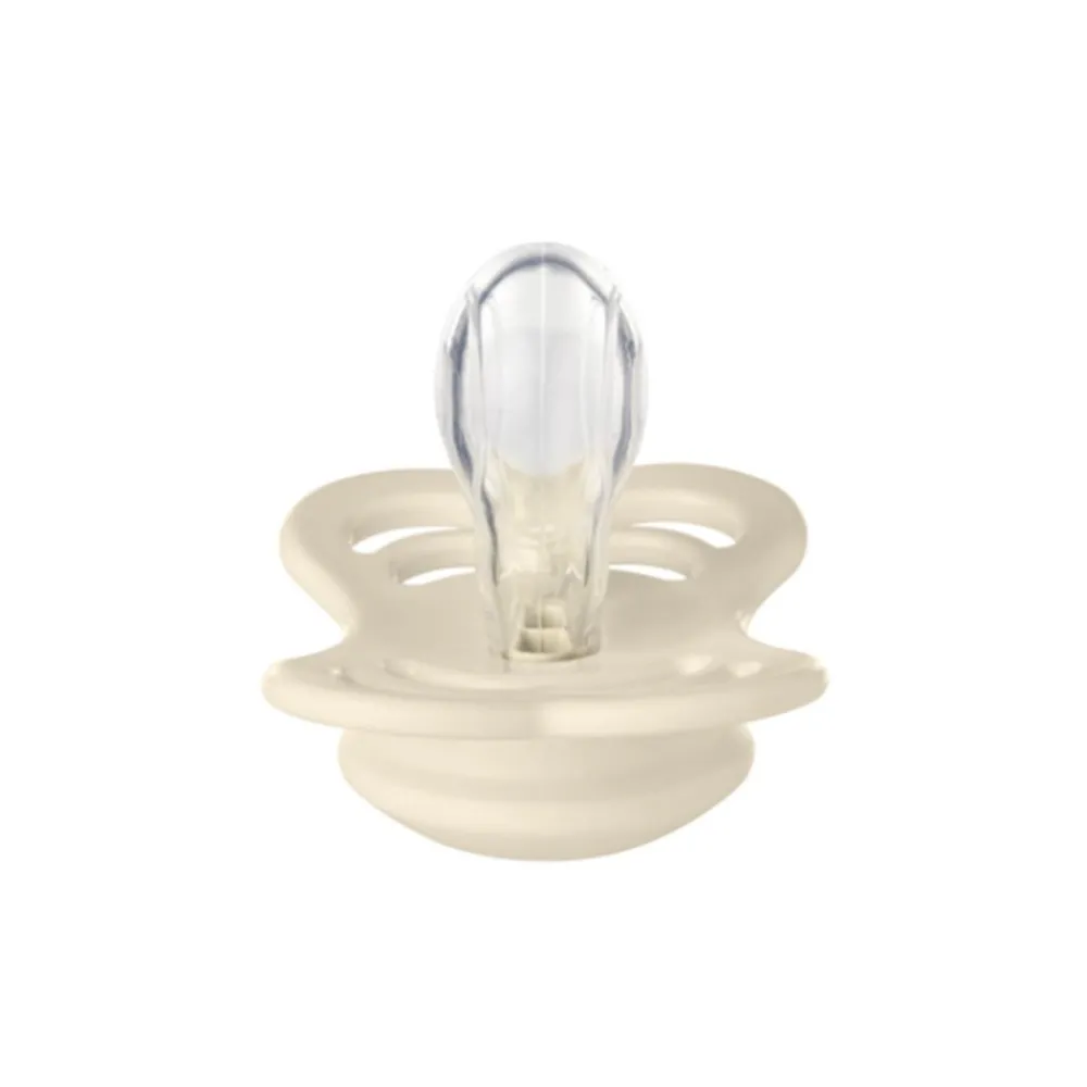 Bibs Smokk, , Supreme Silicone, Size 1, Ivory Discount