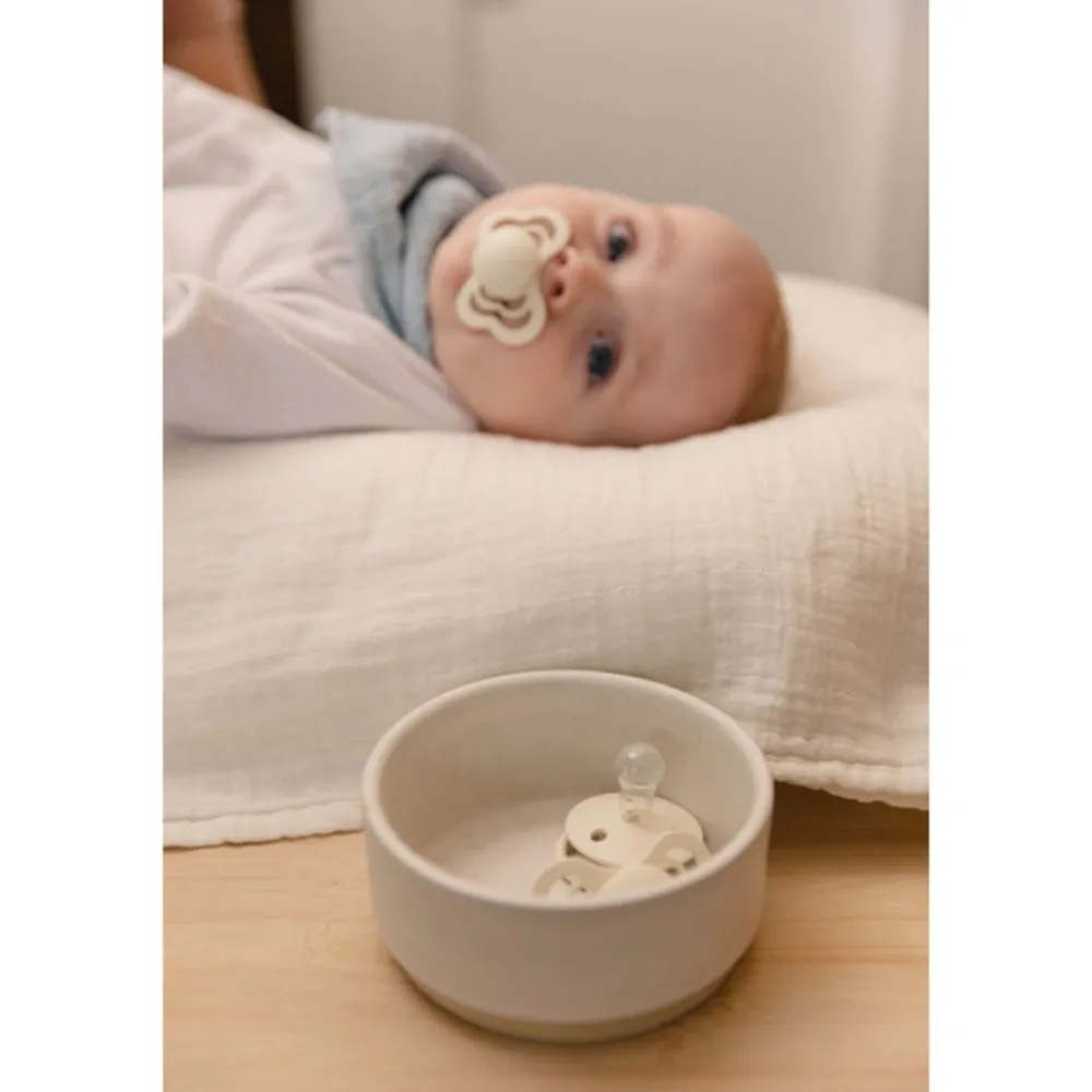 Bibs Smokk, , Supreme Silicone, Size 1, Ivory Discount