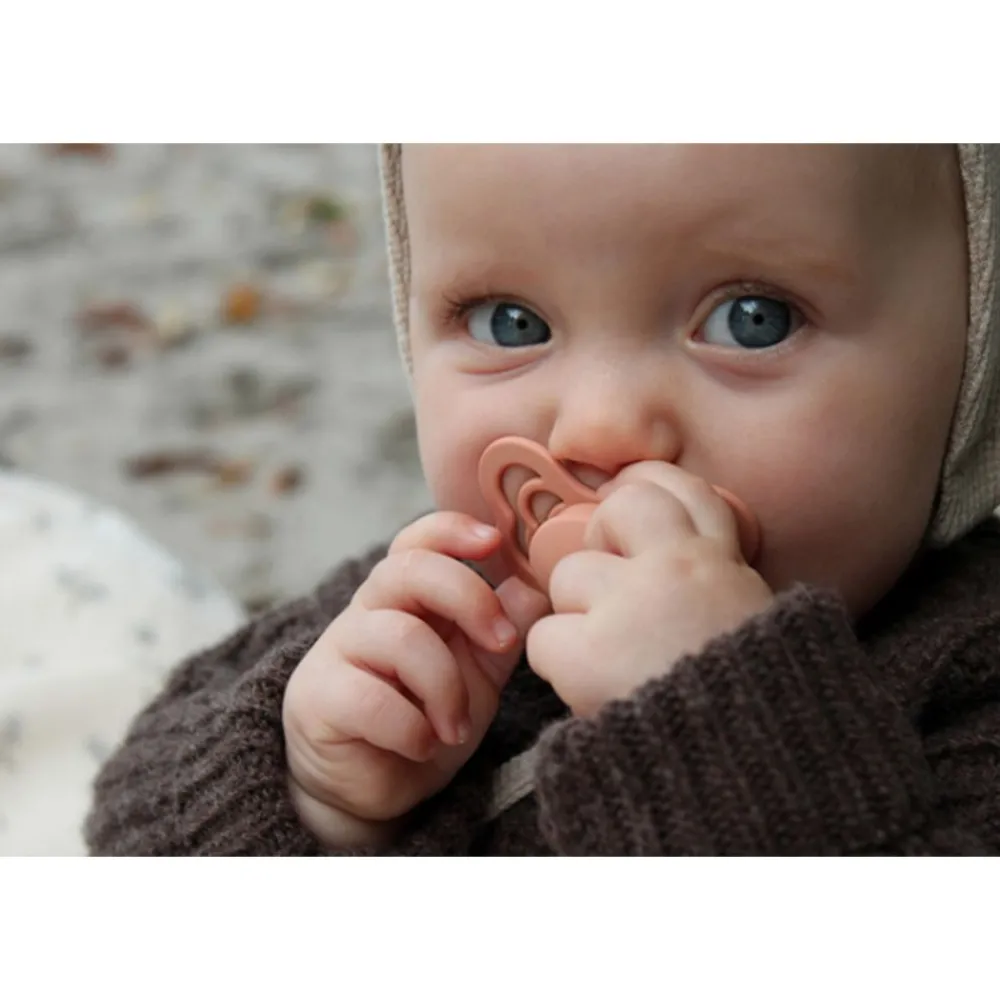 Bibs Smokk, , Supreme, Silicone, Size 2, Vanilla/Dark Oak, 2pk Online