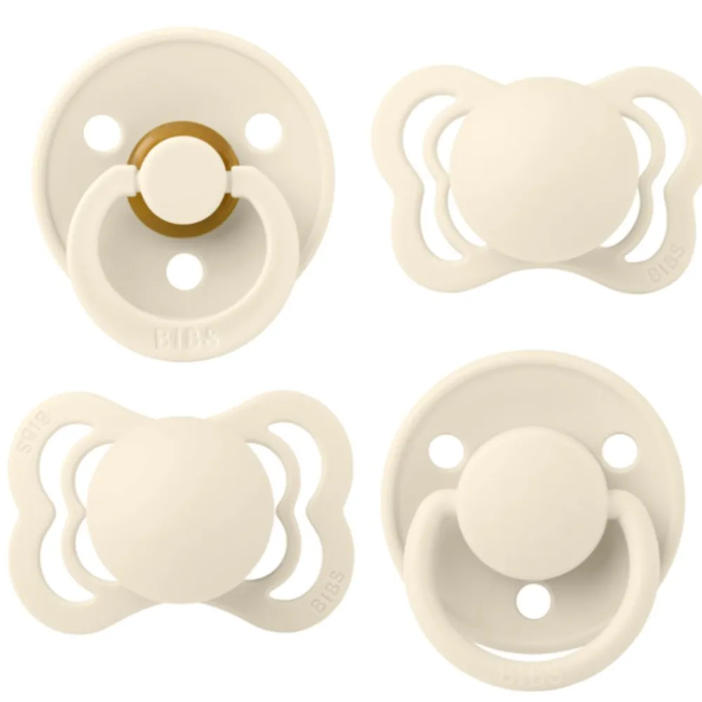 Bibs Smokk, , Try-it Collection, 4 pk Size 1, Ivory Discount