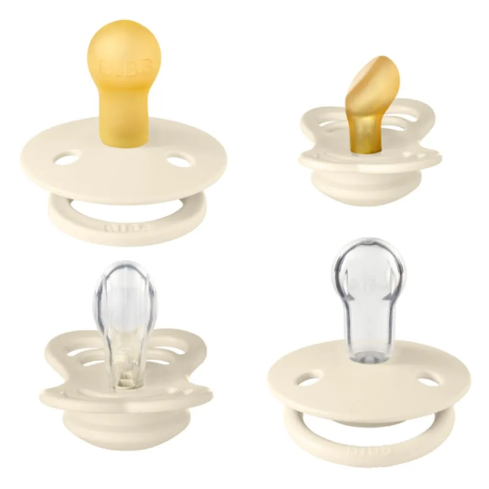 Bibs Smokk, , Try-it Collection, 4 pk Size 1, Ivory Discount