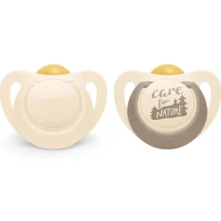 NUK Smokk, , Nature, Latex, Creme, 6-18 mnd Clearance