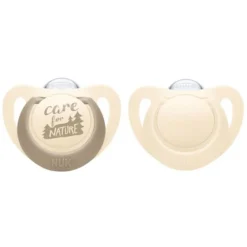 NUK Smokk, , Nature, Silikon Creme 6-18 mnd Sale