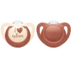 NUK Smokk, , Nature, Silikon Red 0-6 mnd