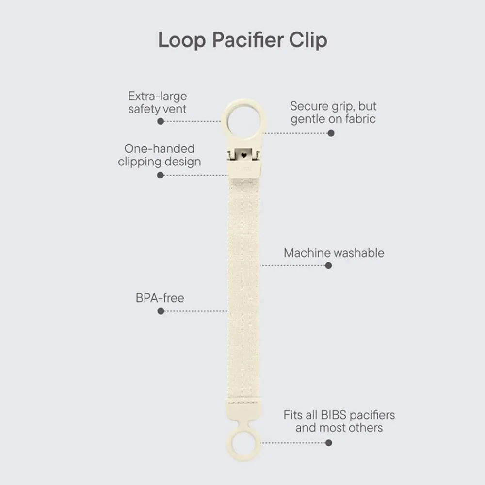 Bibs Smokkelenke, , Clip Loop, Dark Oak