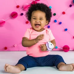 Snuggle & Teether, Brights Starts, Rosa Sale