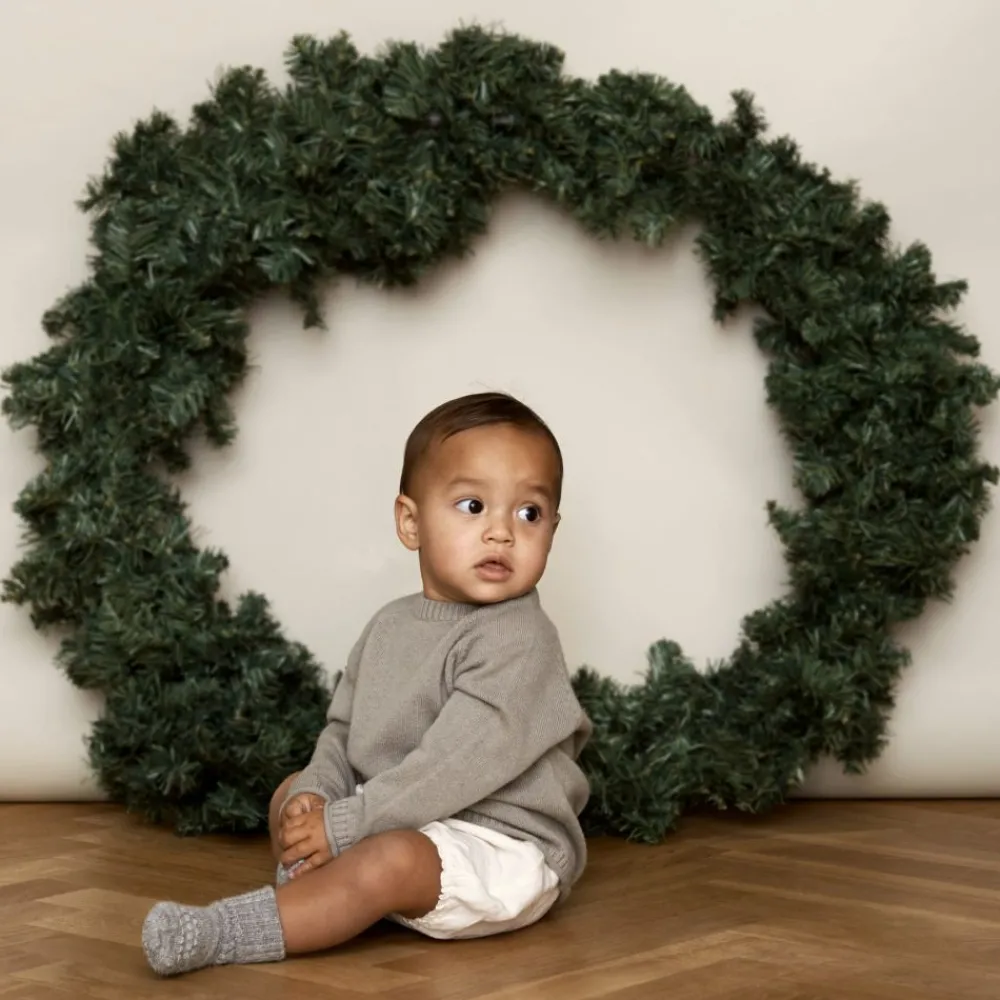 Gobabygo Sokker, , Antiskli, Alpaca, Grey Melange