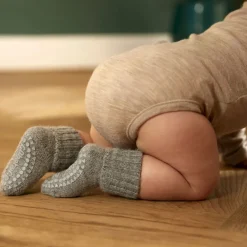 Gobabygo Sokker, , Antiskli, Alpaca, Grey Melange