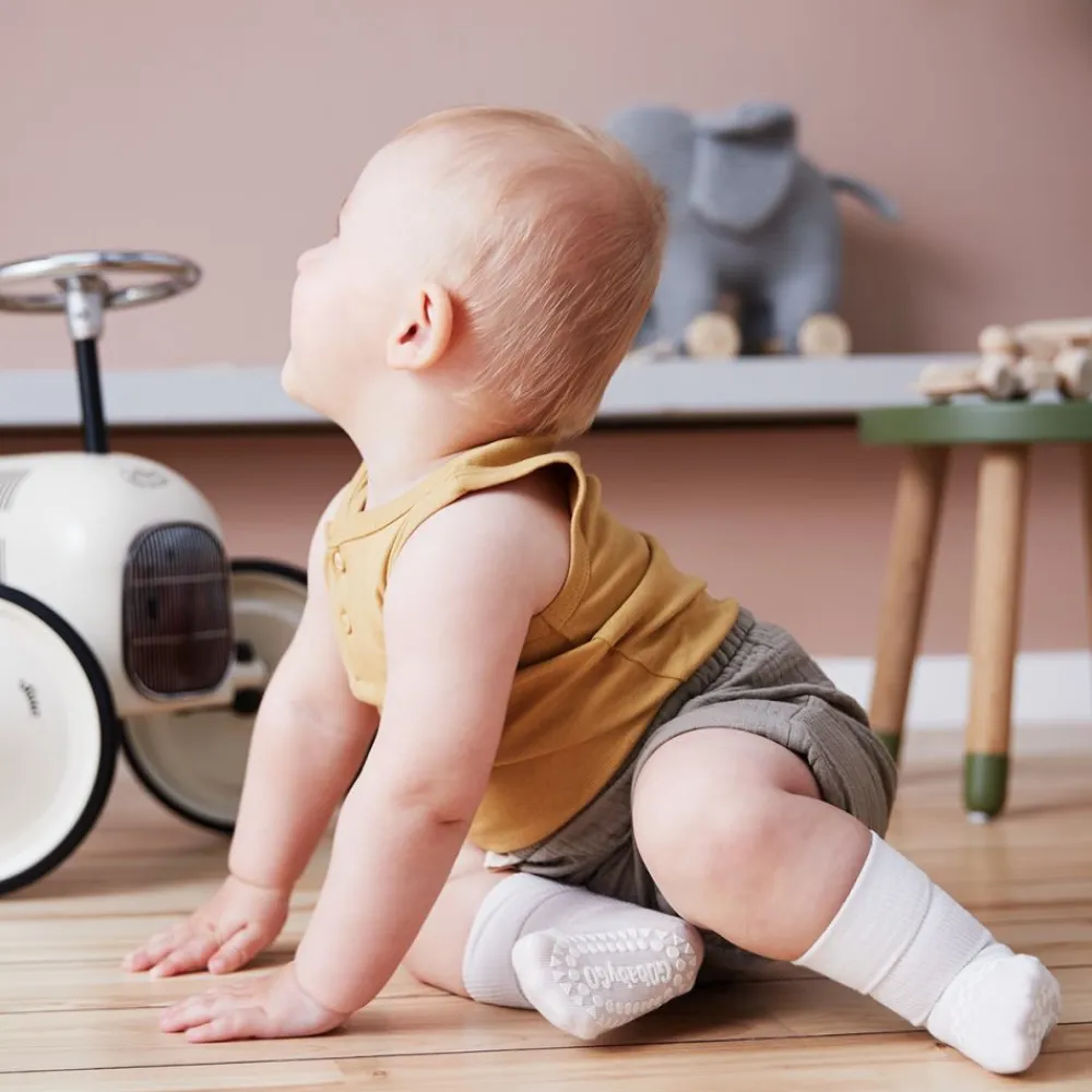 Gobabygo Sokker, , Bambus, OffWhite Online