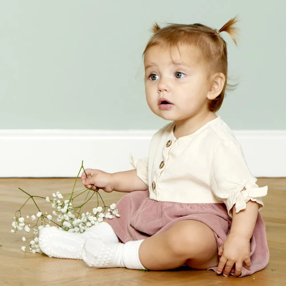 Gobabygo Sokker, , Bambus, OffWhite Online