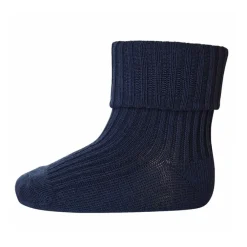 Mp Sokker, , Wool Rib, Navy Online