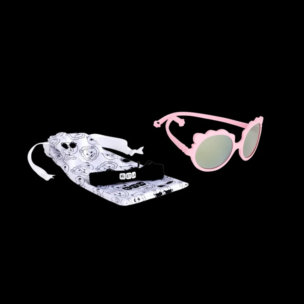 KI ET LA Solbriller, , 1-2 år, Lion, Bubble Gum Hot