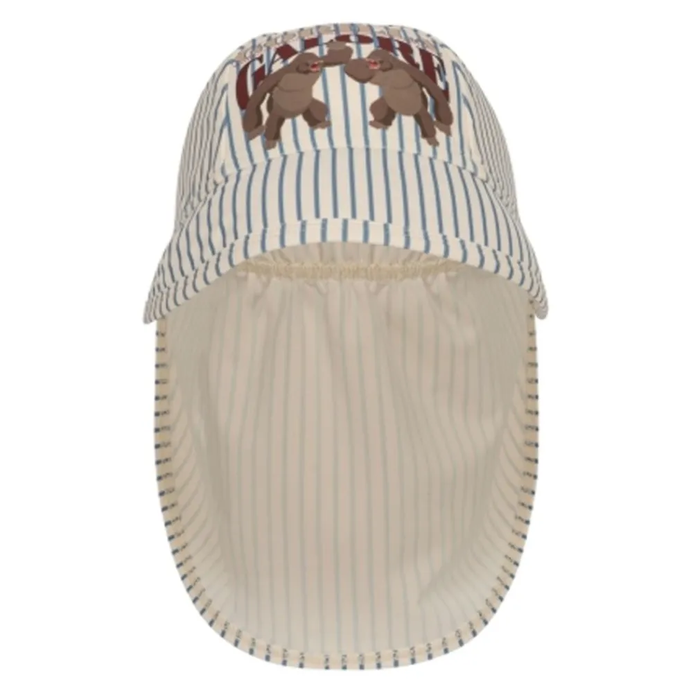 Konges Sløjd Solhatt, , Stripe Bluie Sale