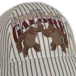 Konges Sløjd Solhatt, , Stripe Bluie Sale