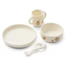 Liewood Spisesett, , Vivi, Elephant / Creme de la creme Clearance