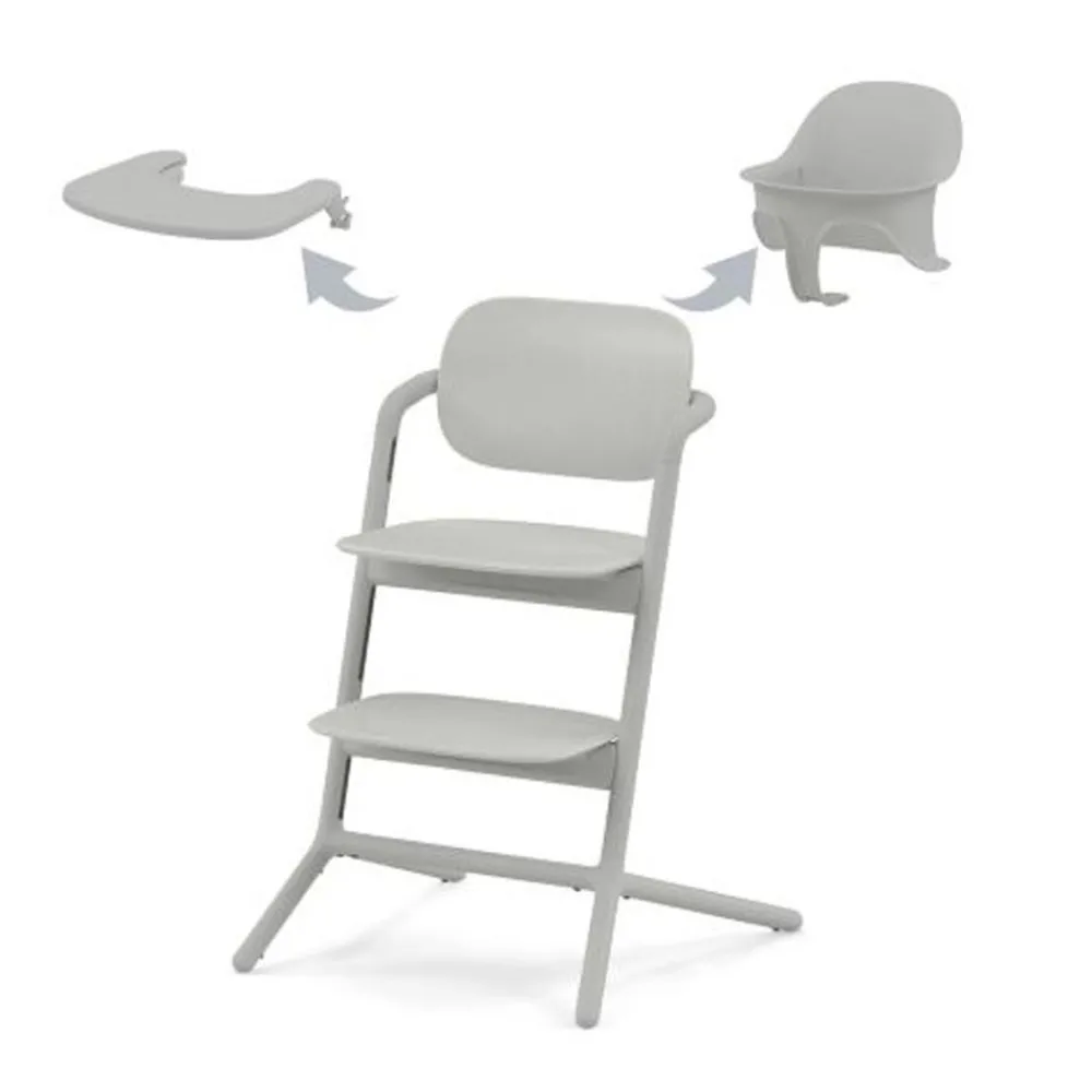 Cybex Spisestol, , Lemo 3-in-1, Grey Hot