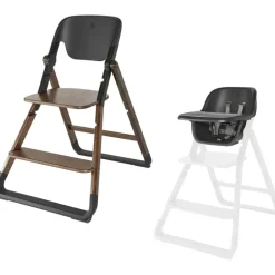 Ergobaby Spisestol, , Evolve 2-in-1 High chair +, Dark Wood