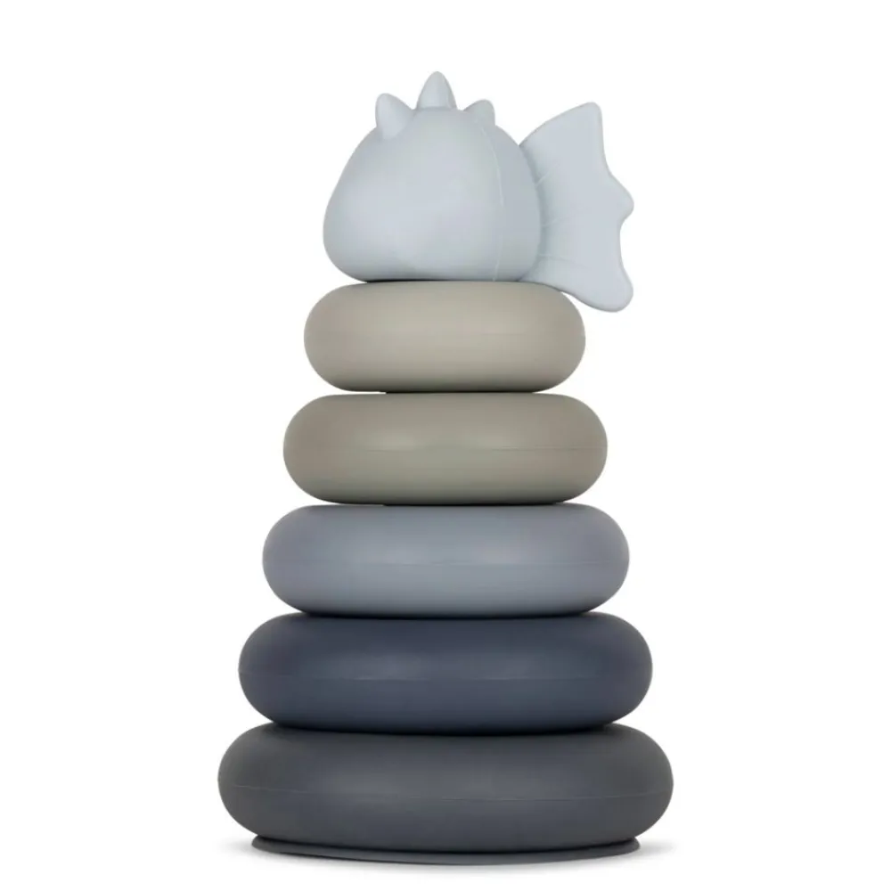 Konges Sløjd Stabletårn, , Drage, Lys Blå Online