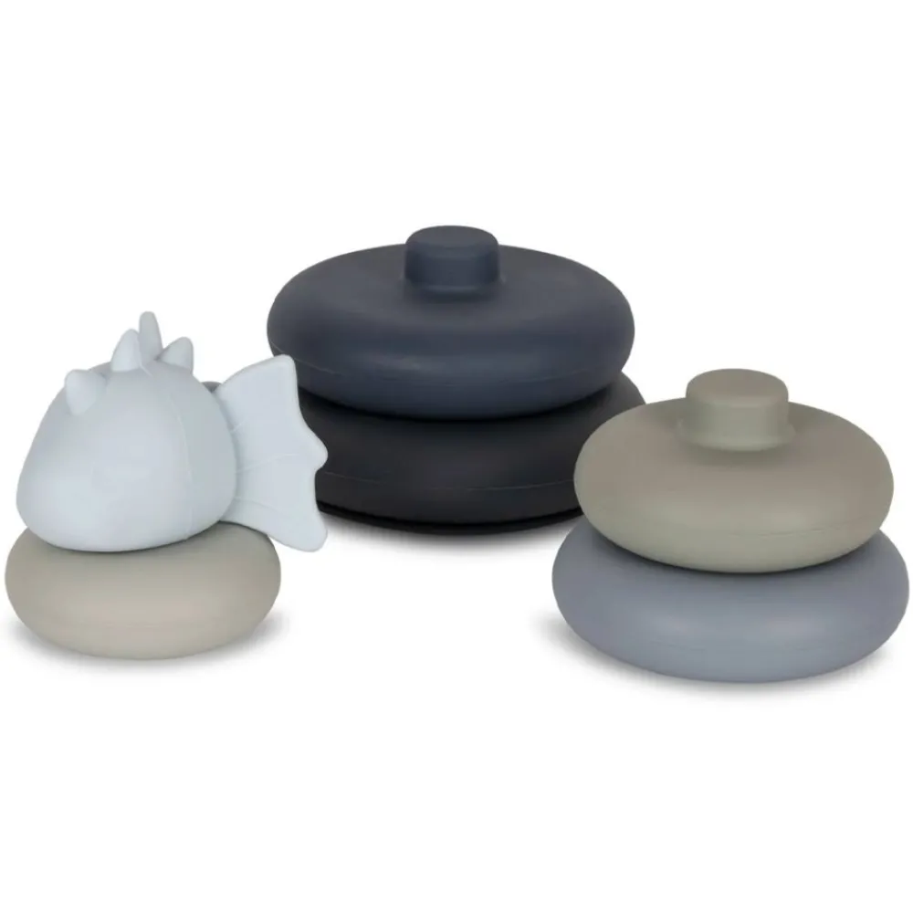 Konges Sløjd Stabletårn, , Drage, Lys Blå Online