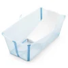 Stokke ® Flexi Bath inkl. Newborn Support, Glacier Blue Hot