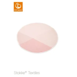 Stokke ® pledd i bomullsstrikk, pink Hot