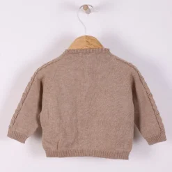 Wedoble Strikkejakke, , Casaco Tranca, Camel Discount