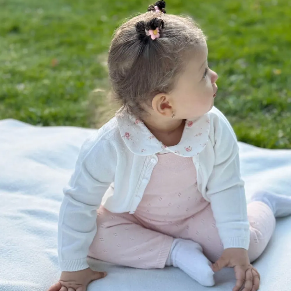 Wedoble Strikkejakke, , Casaco, Perola