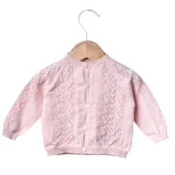 Wedoble Strikkejakke, , Casaco, Rosa New