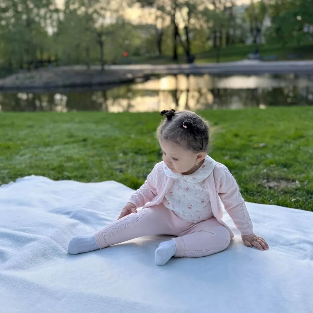 Wedoble Strikkejakke, , Casaco, Rosa New