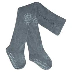 Gobabygo Strømpebukse, , Antiskli, Bambus, Stone Blue Sale