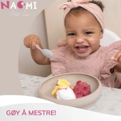 Tallerken, Naomi, Grå/Svart, 2pk Best